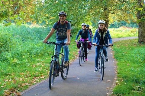 Londons geheimste Fahrradtour