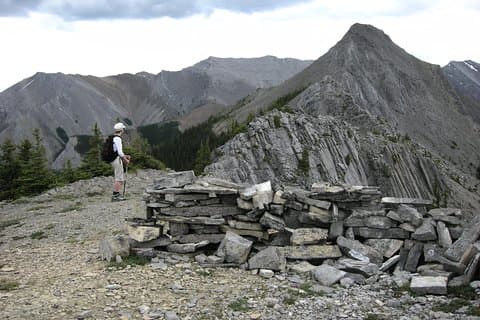 Caminata de un día en el país de Kananaskis