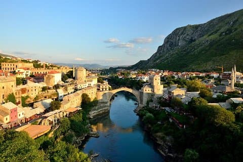 Visite privée des cascades de Mostar, Pocitelj, Blagaj et Kravice au départ de Dubrovnik