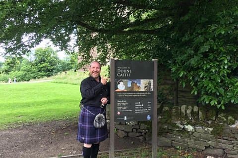 Ganztägige Outlander Tour in kleiner Gruppe ab Edinburgh