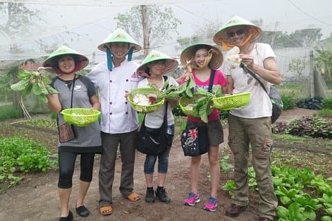 Ho Chi Minh City Full-dags gård tur med sund madlavning klasse