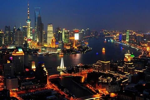 Zhujiajiao Water Town Tour inklusive Huangpu River Night Cruise
