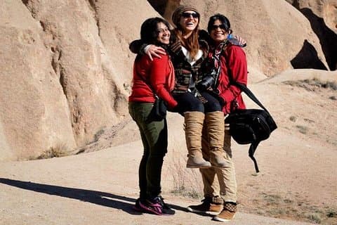 Tour de course en Cappadoce