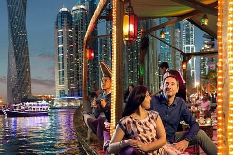Cena en Dubai Marina