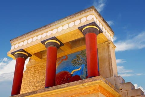 Knossos og Heraklion bydagstur fra Rethimno