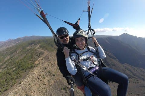 Tandem Paragliding-tur over Tenerife