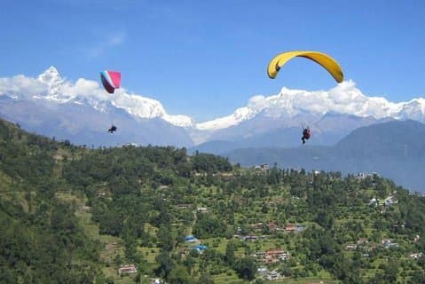 Parapente en Pokhara