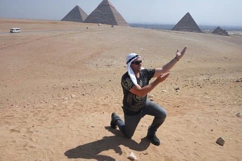 Halvdagstur till Giza-pyramiderna och Sfinxen från Kairo