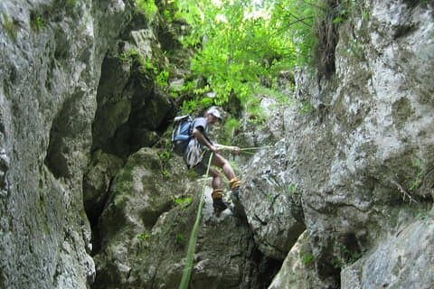 Canyoning på Dambovicioara Gorges fra Brasov