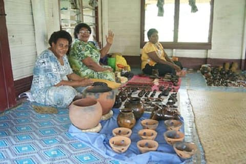 Aventures de Sigatoka avec village fidjien / école et déjeuner pique-nique à Natadola