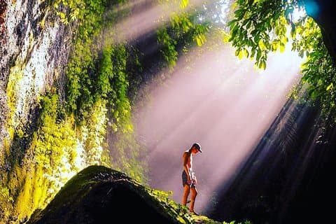 Lempuyang Gate of Heaven and Tukad Cepung Waterfall