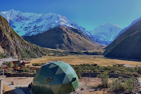 Salkantay Dome To Dome Naar Machupicchu 4D3N
