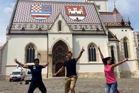 Zagreb City tour wandeling en praten