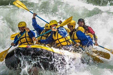 Tour privato Rafting a 5 stelle e tour del vulcano Kintamani