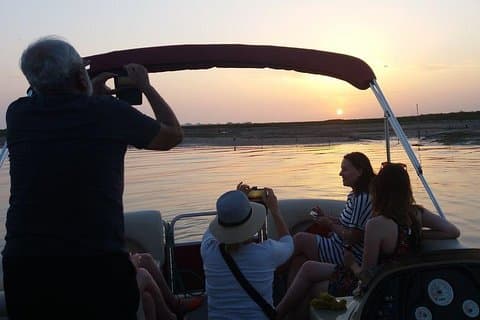 Ria Formosa Bootstour bei Sonnenuntergang ab Faro