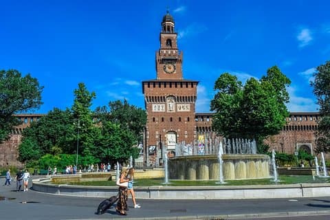 Sforza Castle guided private tour with skip-the-line tickets