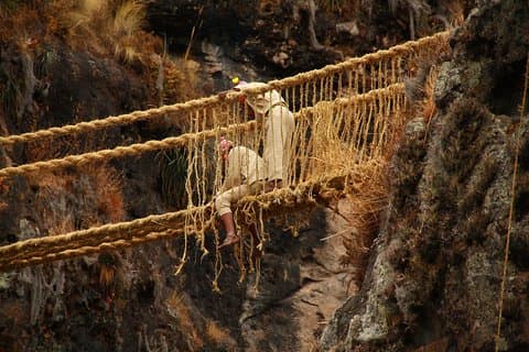 Day Tour Queswachaca Last inca Golden Bridge