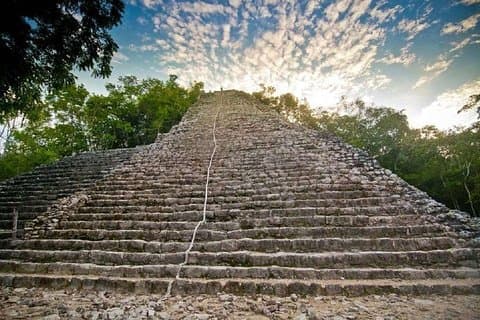 Tulum und Coba Ganztagestour, Schwimmen in Cenote und Playa del Carmen