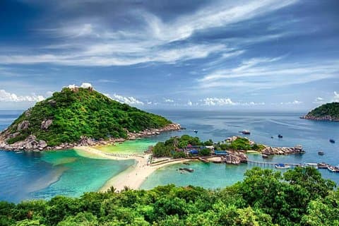 Gita di Un Giorno a Koh Tao e Koh Nang Yuan da Koh Samui in Motoscafo