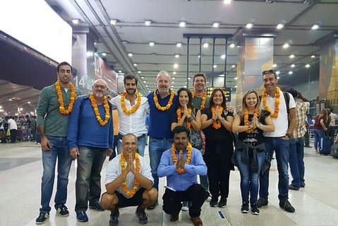 Triângulo Dourado Majestoso Com Varanasi