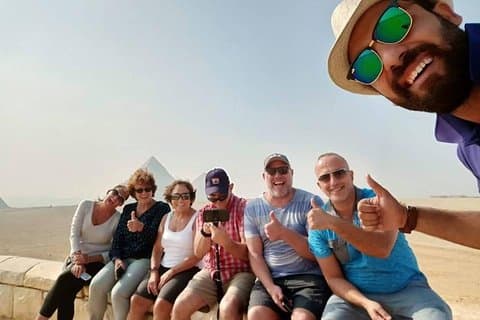 Day Trip to the Giza Pyramids, Memphis, and Sakkara
