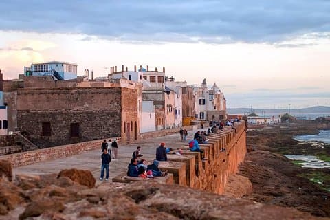 Essaouira guidad tur: 3 på 1 - Nattlivstur, lev som en lokal mat och gatamat