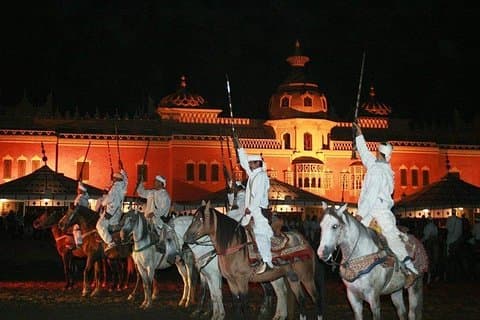 Middag i Marrakech og Fantasy Show Chez Ali