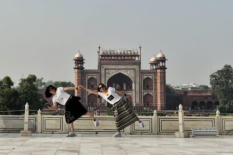 Tour all'alba del Taj Mahal da Delhi in auto
