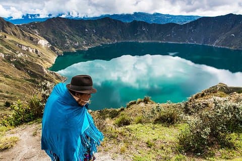 Gedeelde Quilotoa Lagunetour vanuit Quito