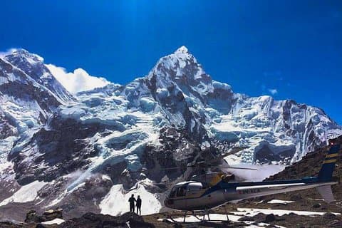 Everest Base Camp Trek met Chopper Terug naar Lukla