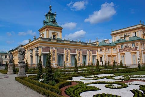 Palais royal de Wilanów + Musée POLIN: PETIT GROUPE / inc. Ramasser/