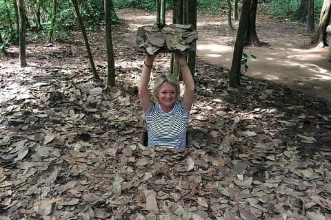 Tour privado de medio día para visitar CU CHI TUNNEL desde la ciudad de HO CHI MINH