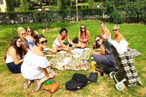 Expérience Pic-Nic à Madrid avec jeux et collations