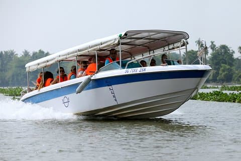 Full Day Tour the Cu Chi Tunnels with Luxury Speed Boat(half day)