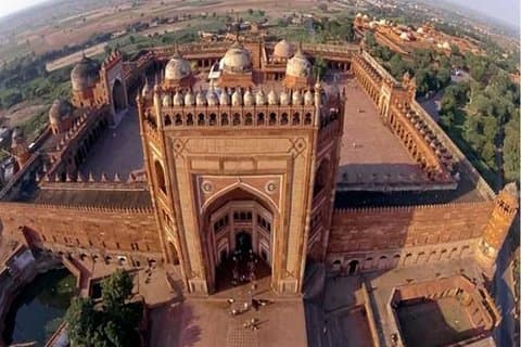 Private Tour: Taj Mahal und Fatehpur Sikri Tagestour