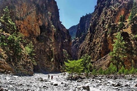 Samaria Gorge Trek: Excursion d'une journée au départ de La Canée avec guide