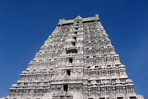 Excursion d'une journée au temple Tiruvannamalai et à l'ashram Sri Ramana au départ de Pondichéry avec déjeuner