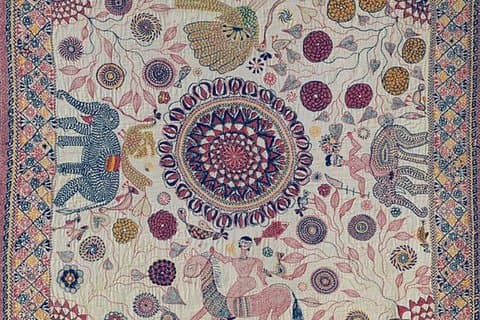 Discover Kantha Stitch Painting In Kolkata