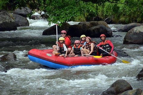 Ayung River Rafting Adventure med lunsj - Gratis transport