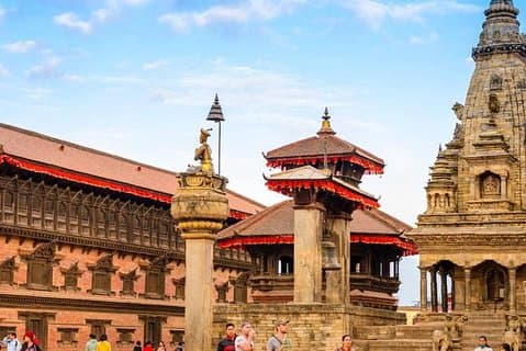 Excursão privada ao nascer do sol de Nagarkot e Bhaktapur