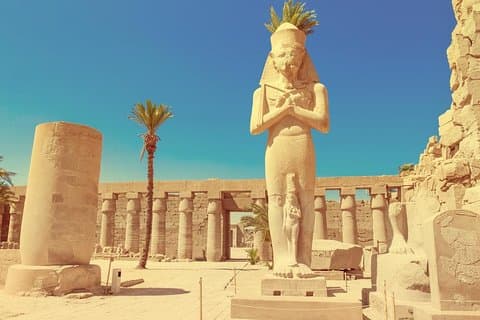 Luxor East Bank, Karnak and Luxor Temples