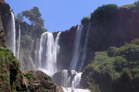 Excursion d'une journée à la cascade d'Ouzoud au départ de Marrakech: privé