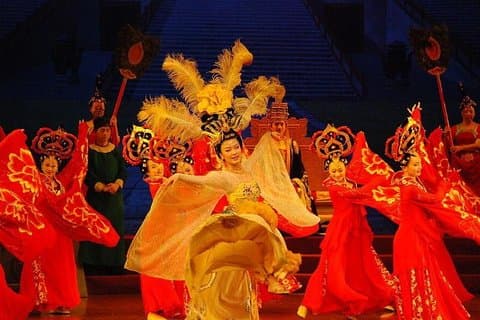 Xi'an nachtleven: Tang Dynasty muziek en dansshow