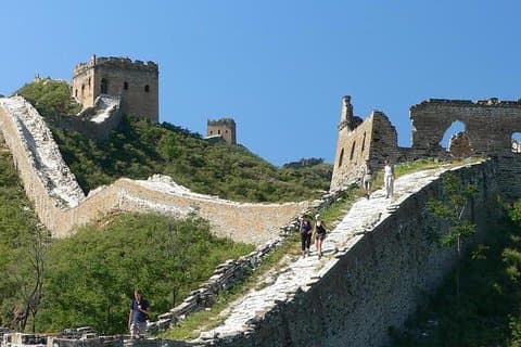 Escursione privata della Grande Muraglia non restaurata da Gubeikou a Jinshanling