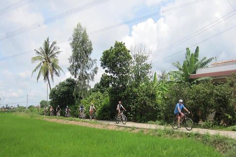 Halv dag Ho Chi Minh City Countryside Bike Tour