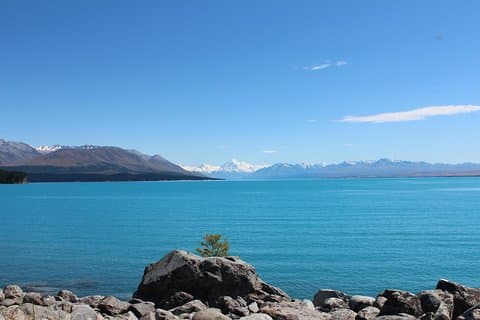 Christchurch till sjön Tekapo envägsöverföring