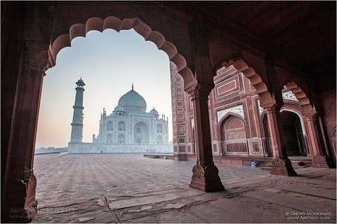 Excursion privée d'une journée au Taj Mahal et au fort d'Agra en voiture depuis Delhi