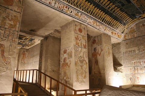 Luxor Vestbredden, Kongenes dal og Hatshepsut-tempelet