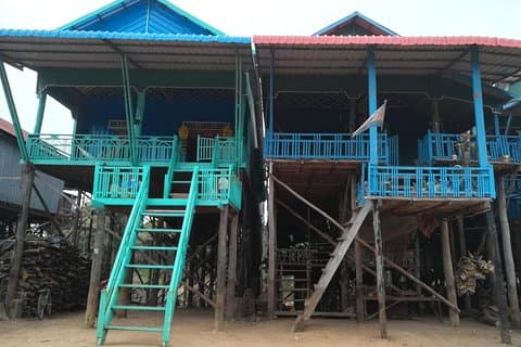 Museu da Guerra, Campo da Morte e Vila Flutuante (Kampong Phluk)