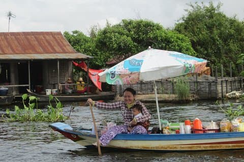 Killing Fields, War Museum og Floating Village (Mechrey)